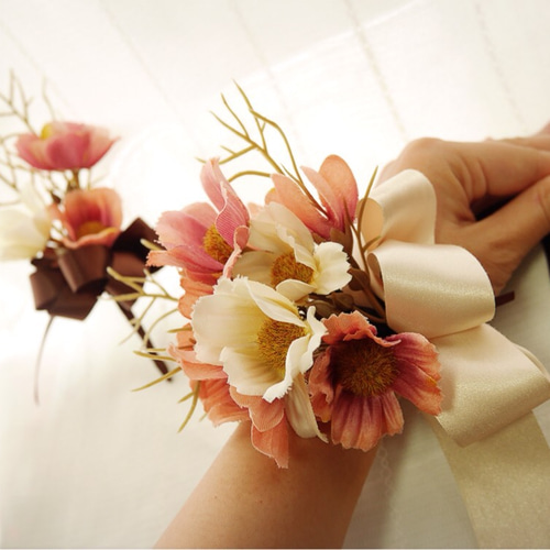 確認画像 ウエディングブーケ♡花かんむり♡リストブーケ ♡受注対応♡ひまわり花かんむり ウェディングブーケ専門店