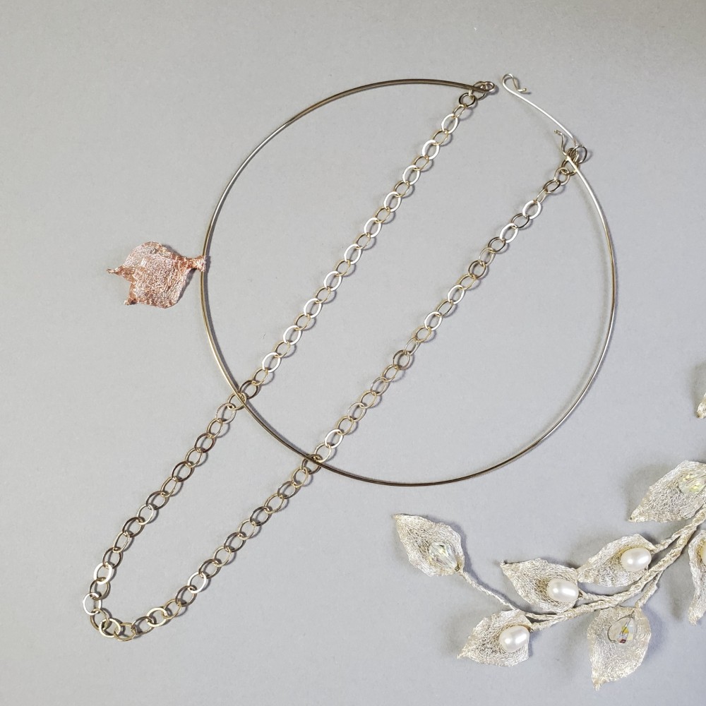 【2WAYネックレス】ｺﾞｰﾙﾄﾞﾁｪｰﾝ