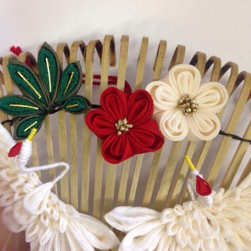 お正月飾り 熊手 つまみ細工 しめ縄・しめ飾り MIKAN no SHIPPO 通販