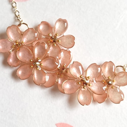輝桜のネックレス 2枚目の画像