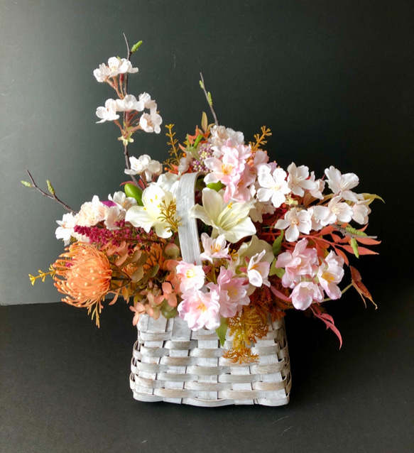 Flower Basket arrange III「受注制作」 3枚目の画像