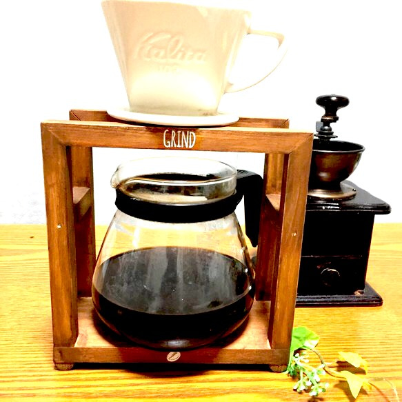 アンティーク風 コーヒードリップスタンド ワンドリップ用 ドリップ