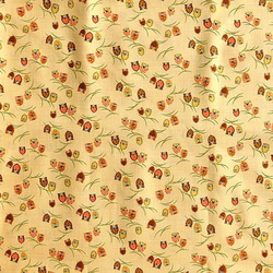 暖簾　お部屋の間仕切り　受注製作　フクロウ柄黄土茶色 1枚目の画像