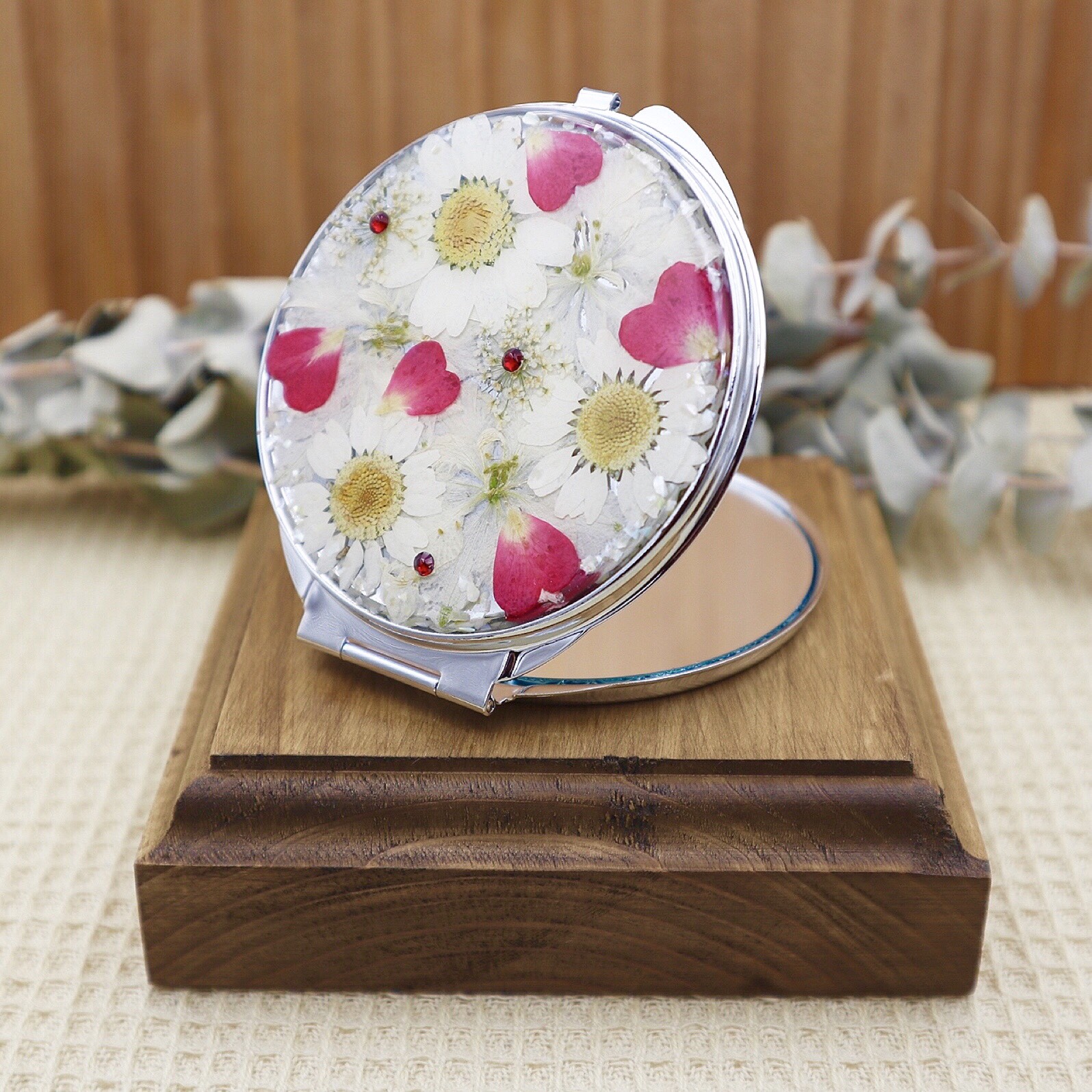 桜花 】 竹製鑑賞用眼鏡【 ハンドメイド　限定品