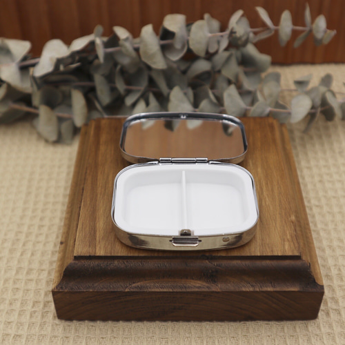 受注製作》 押し花ピルケース/アクセサリーケース/小物入れ