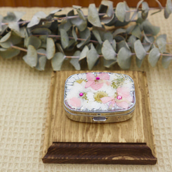 受注製作》押し花コンパクトミラー/手鏡 ＊pretty＊ 手鏡 Lemon no