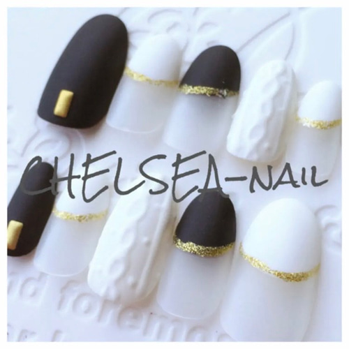 サイズオーダー♡ダイヤモンドカット風ネイルチップ フラッシュ  