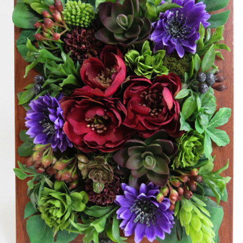 エキゾチックフラワー・フレームアレンジメント アートフラワー J