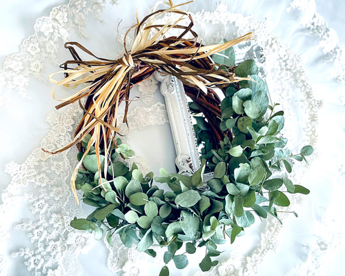 1.ユーカリオーバルリース 001.ユーカリオーバルリース