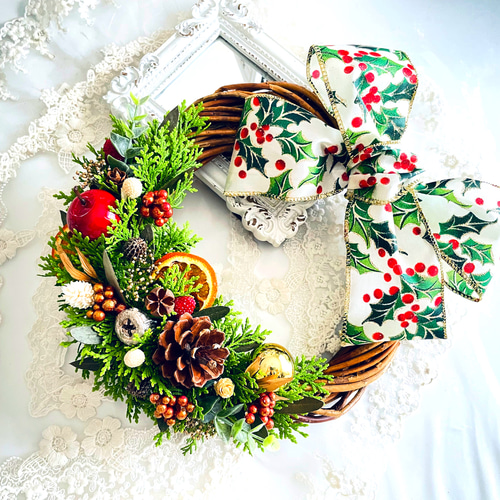 リース#400 Merry Christmas