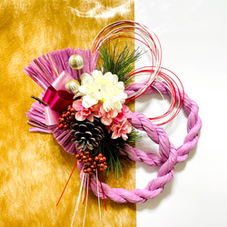 ピンク（桃） しめ縄・しめ飾り のおすすめ人気通販｜Creema(クリーマ