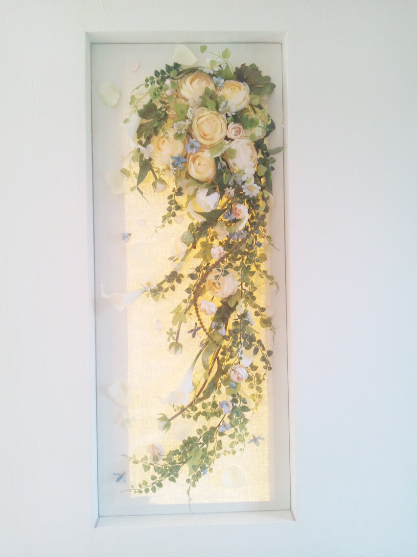 キャンバスフラワー