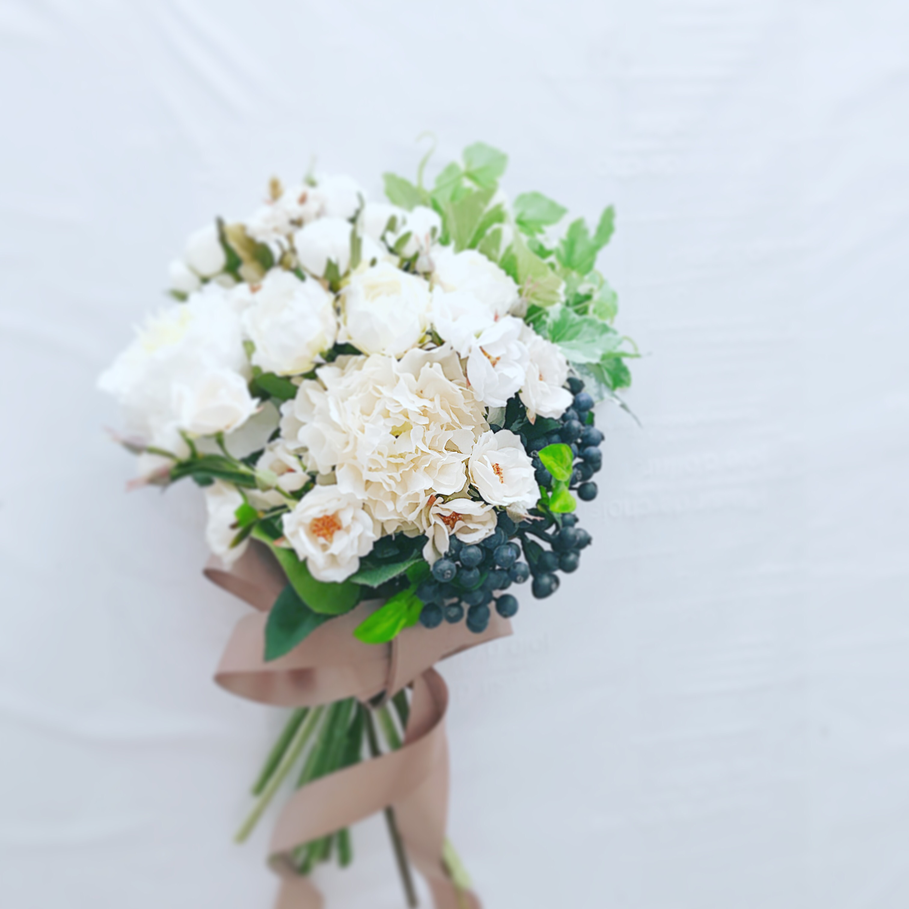 限定一個＊幸せな日のシャンペトルブーケ