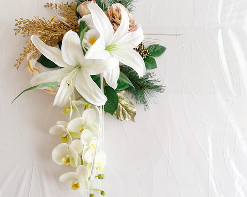 260.お正月飾り　カサブランカ　しめ縄　しめ縄飾り 260.お正月飾りカサブランカしめ縄しめ縄飾り