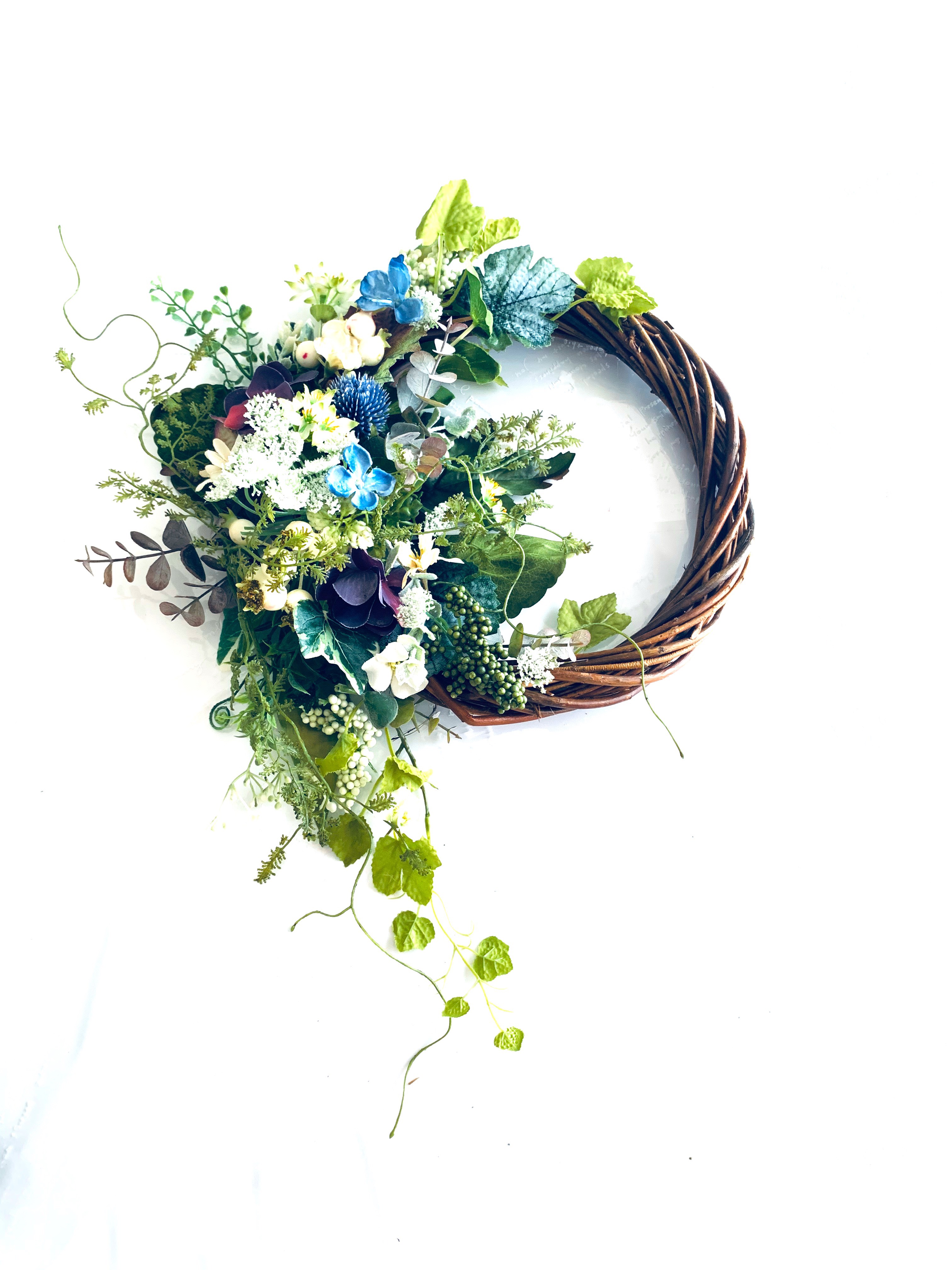 早割＊初夏を彩るフラワーリース＊大切な方へのギフトに＊結婚*お供えにも使えます