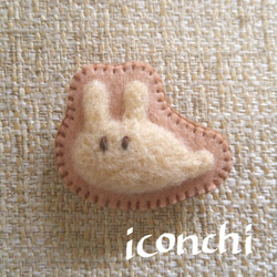 【miyako】くるま・Hi!吹き出し・メンダコ　ブローチ メンダコ」刺繍ブローチ ブローチ ico 通販 3346072｜Creema