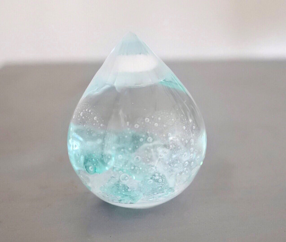 [再販・受注制作]スノードーム Starry sky 緑 3枚目の画像