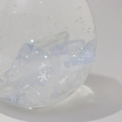 [marimo様オーダー作品]スノードーム 氷の世界 ミニサイズ 3枚目の画像