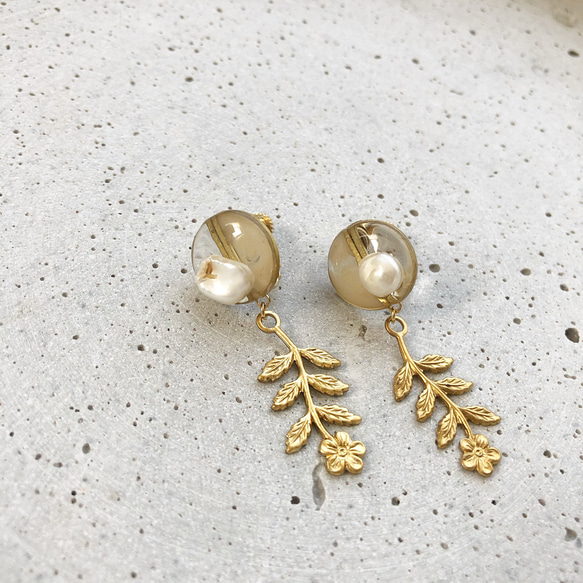 botanical earring 2枚目の画像