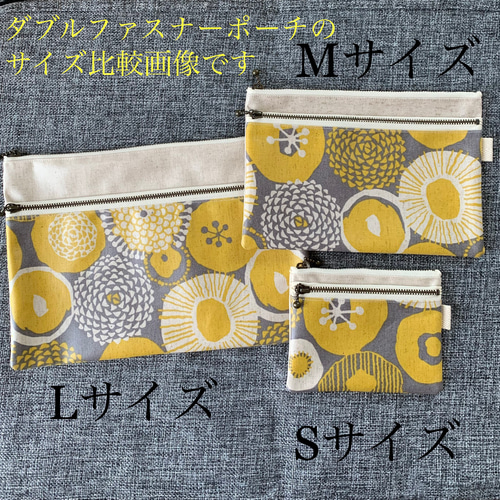 再再・・販☆Sサイズ☆ラミネート☆ダブルファスナーポーチ
