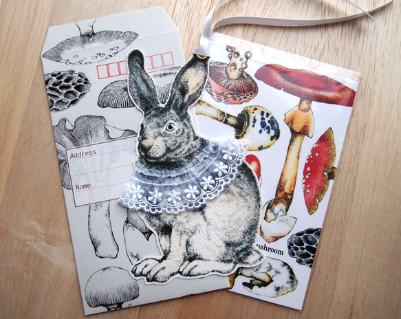 北極ウサギのタグカード 1枚目の画像