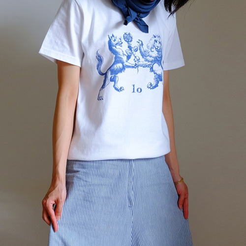 ロゴTシャツ seamaid オートミール 送料無料 Tシャツ Happy Honey  