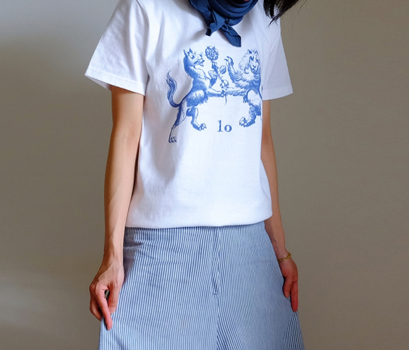 ◆◇ １o 5.6oz　Tシャツ　white　／ ロゴ 1枚目の画像