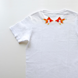 sale ◆ 金魚's 5oz　Tシャツ　white 1枚目の画像