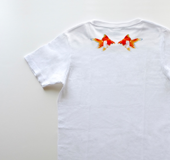 sale ◆ 金魚's 5oz　Tシャツ　white 1枚目の画像