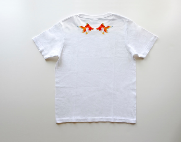 sale ◆ 金魚's 5oz　Tシャツ　white 4枚目の画像