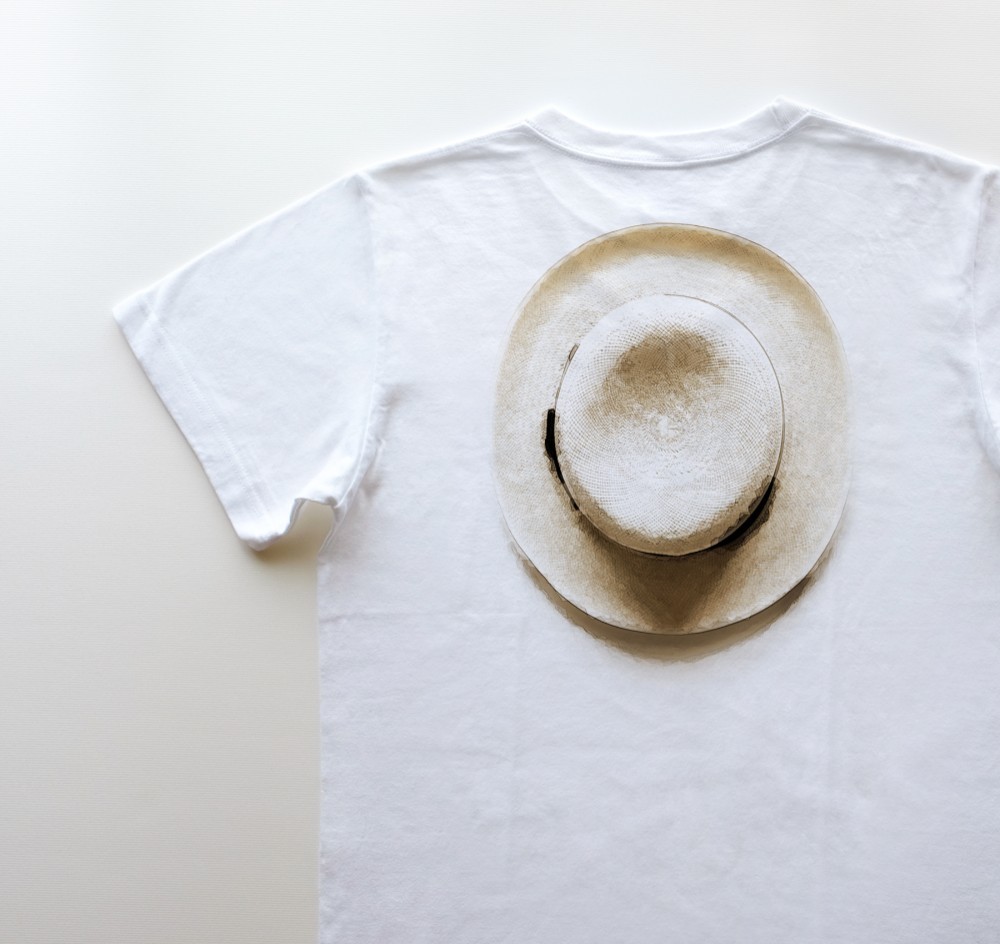 ◆◇ 麦わら 5.6oz Tシャツ　white