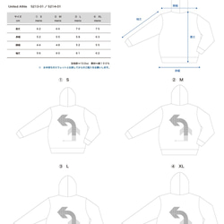 ◆ 左 ! 【Zip hooded sweatshirt】ロイヤルブルー（mensMサイズ） 5枚目の画像