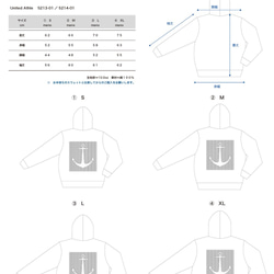 [拉鍊連帽運動衫] 2種顏色 第6張的照片