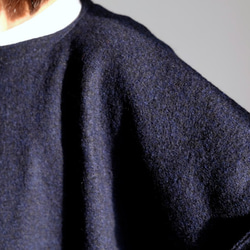 *已售出* Basque Knit / Wide Square Long Sleeve / Rayon Wool Knit [D 第3張的照片