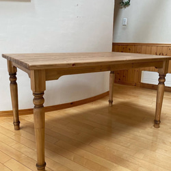 アンティーク調のダイニングこたつテーブル こたつ lafamille 通販