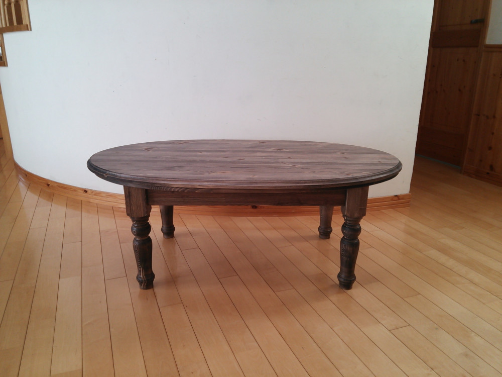 オーバルアンティーク　コーヒーテーブル