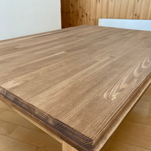 アンティークウォールナット色のこたつテーブル こたつ lafamille 通販