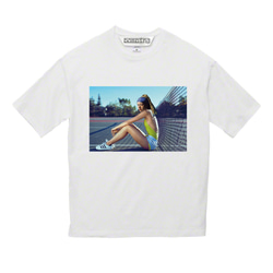 真珠の耳飾りの少女　17才　意識高い系　フェルメール　ホワイトTシャツ　【 インクジェット 】 2枚目の画像