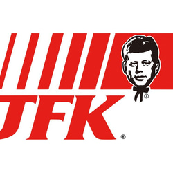 JFK　ケネディ　ブラックTシャツ　【 インクジェット 】 1枚目の画像