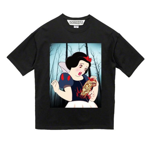 白雪姫 アブダクト Forest ブラックTシャツ 【 インクジェット 】 T