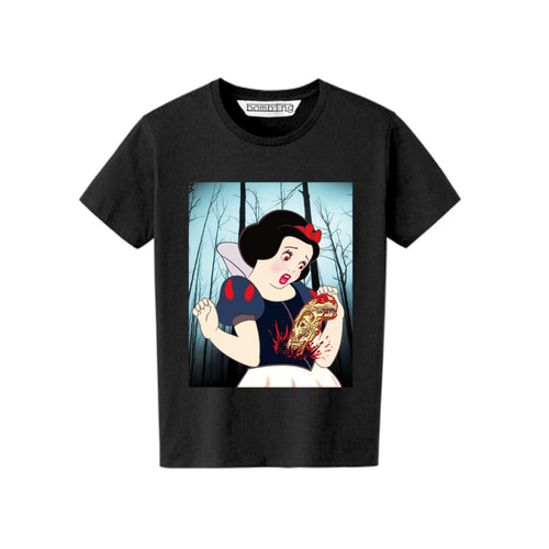 あちゃちゅむ　白雪姫Tシャツ 0-61.