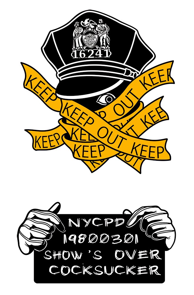 SHOW'S OVER    ホワイトTシャツ【 シルクスクリーン 】