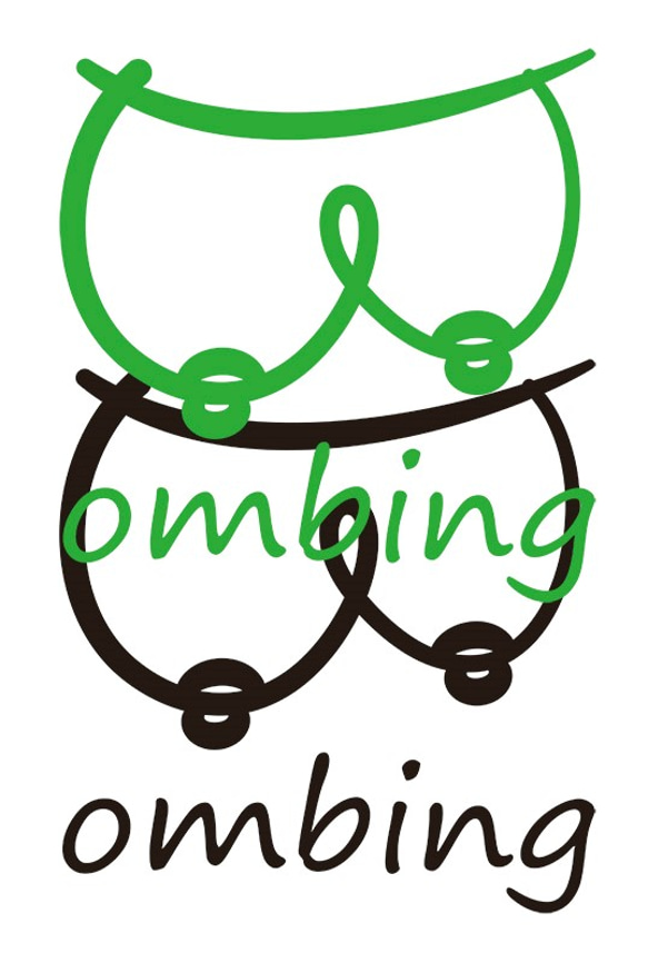 bombing logo (A) グリーン　 ホワイトTシャツ 【 シルクスクリーン 】 1枚目の画像