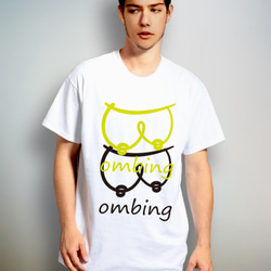 bombing logo (A) イエロー　　Tシャツ 【 シルクスクリーン 】 2枚目の画像