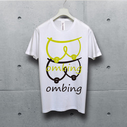 bombing logo (A) イエロー　　Tシャツ 【 シルクスクリーン 】 3枚目の画像