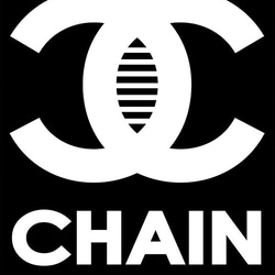 CHAIN　ブラック　Tシャツ 1枚目の画像