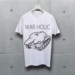 WAR HOLIC　タイプM　フォントB　　Tシャツ 【 シルクスクリーン 】 3枚目の画像