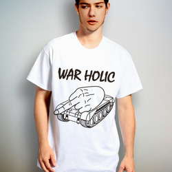 WAR HOLIC　タイプP　フォントA　( Tシャツ )【 シルクスクリーン 】 2枚目の画像