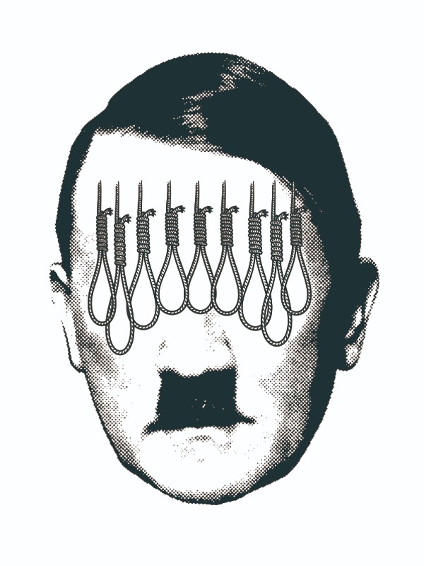 A・H シリーズ　タイプN　（ ポップでキッチュなヒトラー Tシャツ ）【 シルクスクリーン 】