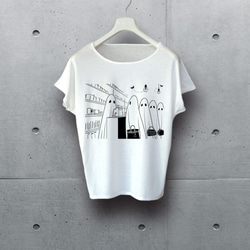 White market　ドルマンTシャツ　 2枚目の画像